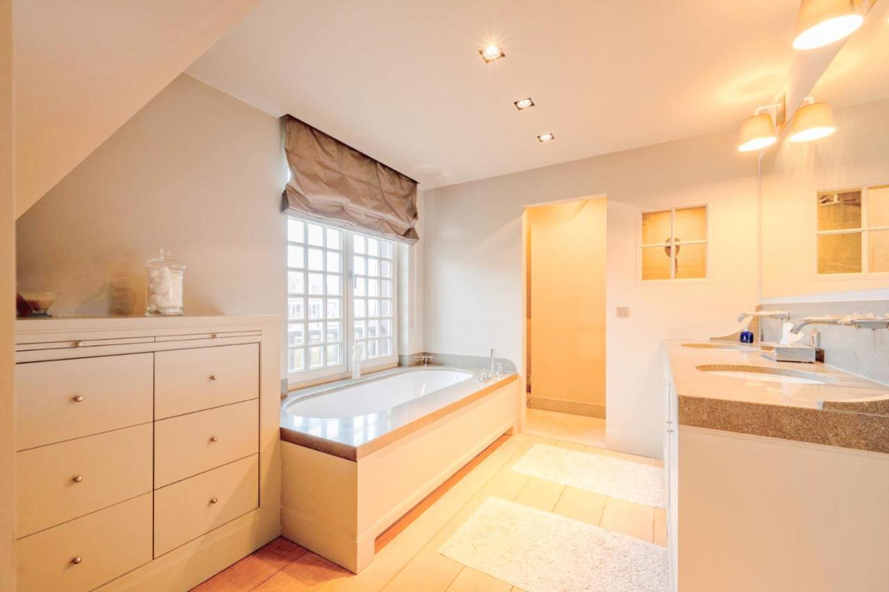 Luxe duplex villa8p in cottagestijl met wellness Knokke-Le-Zoute Extérieur photo
