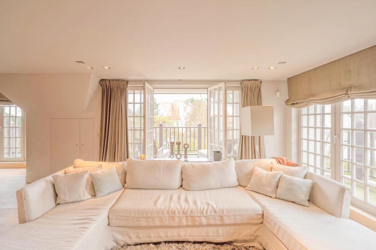 Luxe duplex villa8p in cottagestijl met wellness Knokke-Le-Zoute Extérieur photo