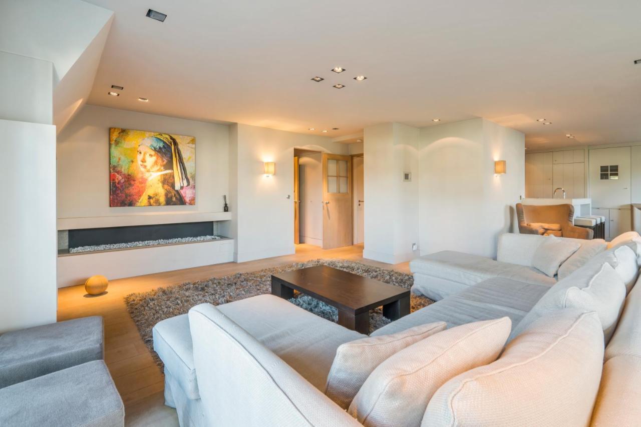 Luxe duplex villa8p in cottagestijl met wellness Knokke-Le-Zoute Extérieur photo