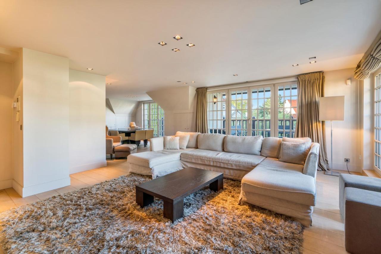 Luxe duplex villa8p in cottagestijl met wellness Knokke-Le-Zoute Extérieur photo