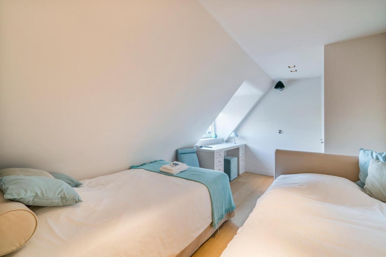 Luxe duplex villa8p in cottagestijl met wellness Knokke-Le-Zoute Extérieur photo