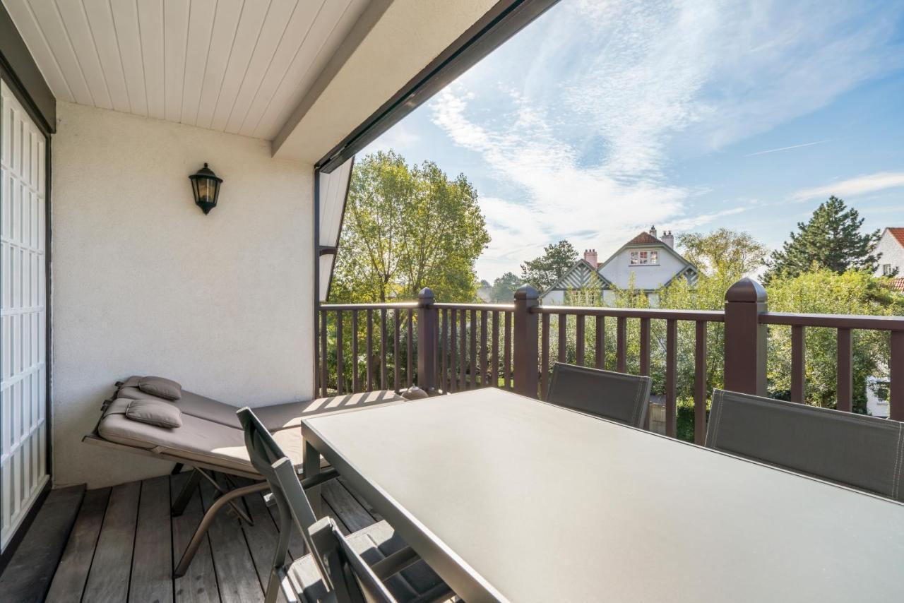 Luxe duplex villa8p in cottagestijl met wellness Knokke-Le-Zoute Extérieur photo