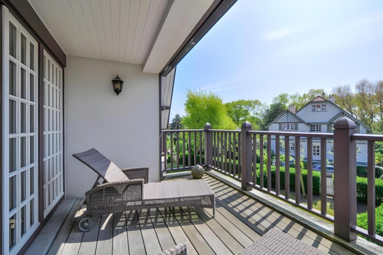 Luxe duplex villa8p in cottagestijl met wellness Knokke-Le-Zoute Extérieur photo