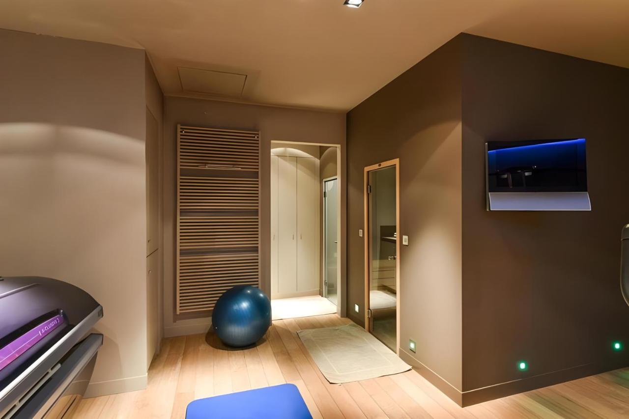 Luxe duplex villa8p in cottagestijl met wellness Knokke-Le-Zoute Extérieur photo